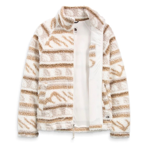 The North Face Women's Printed Ridge Fleece Full-Zip Jacket GDWTNFMTFRLLPRT - Picture 3 of 13